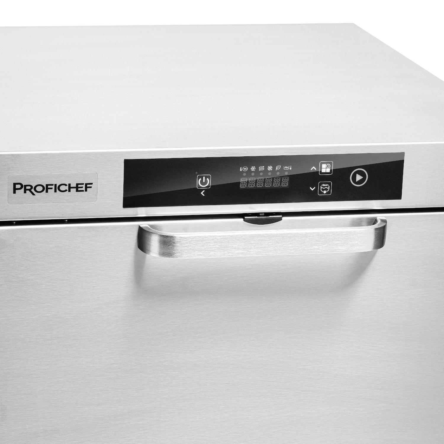 Univerzálna gastronomická umývačka riadu SMART s elektronickým ovládaním, odtokové čerpadlo, dávkovač čistiaceho prostriedku, 5,05 kW, 400 V | PROFICHEF PCZ-04053 – Obrázok 4
