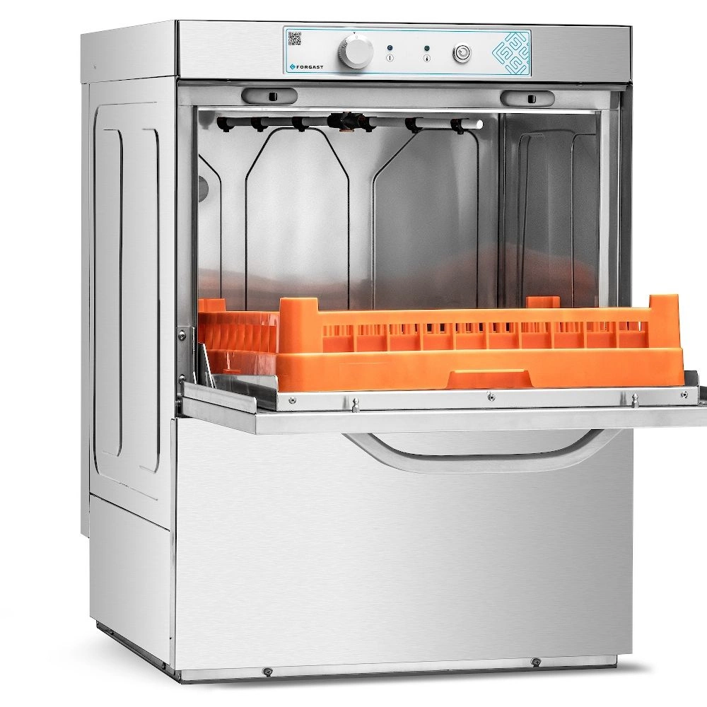 Univerzálna gastronomická umývačka riadu s odtokovým čerpadlom, manuálne ovládanie, dávkovač umývacieho prostriedku, 3,4 kW, 230 V | FORGAST FG00256 – Obrázok 5