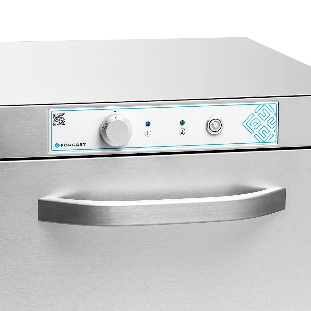 Univerzálna gastronomická umývačka riadu s odtokovým čerpadlom, manuálne ovládanie, dávkovač umývacieho prostriedku, 3,4 kW, 230 V | FORGAST FG00256 – Obrázok 3