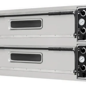 Pec na pizzu BASIC SLIM, Prismafood, 2 komory, 400V/12000W, 1305x489x(H)745mm