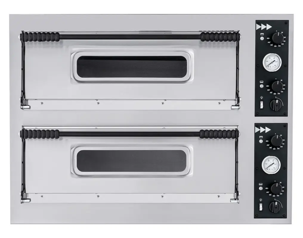 Pizza pec BASIC XL 44, Prismafood, 2 komory, 400V/12000W, 1000x955x(H)745mm