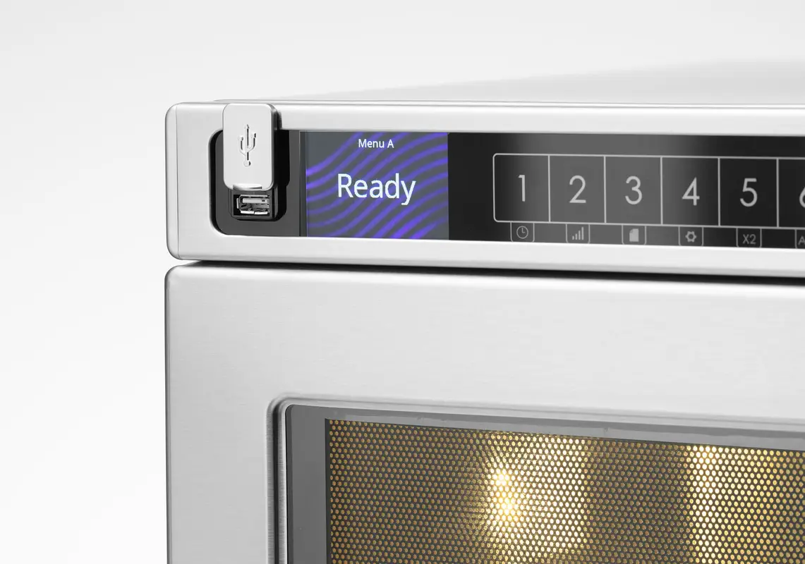 Mikrovlnná rúra MENUMASTER 2300/1400 W, 17 l, 100 programov, HENDI, 17L, 230V/2300W, 419x578x(H)343mm – Obrázok 4