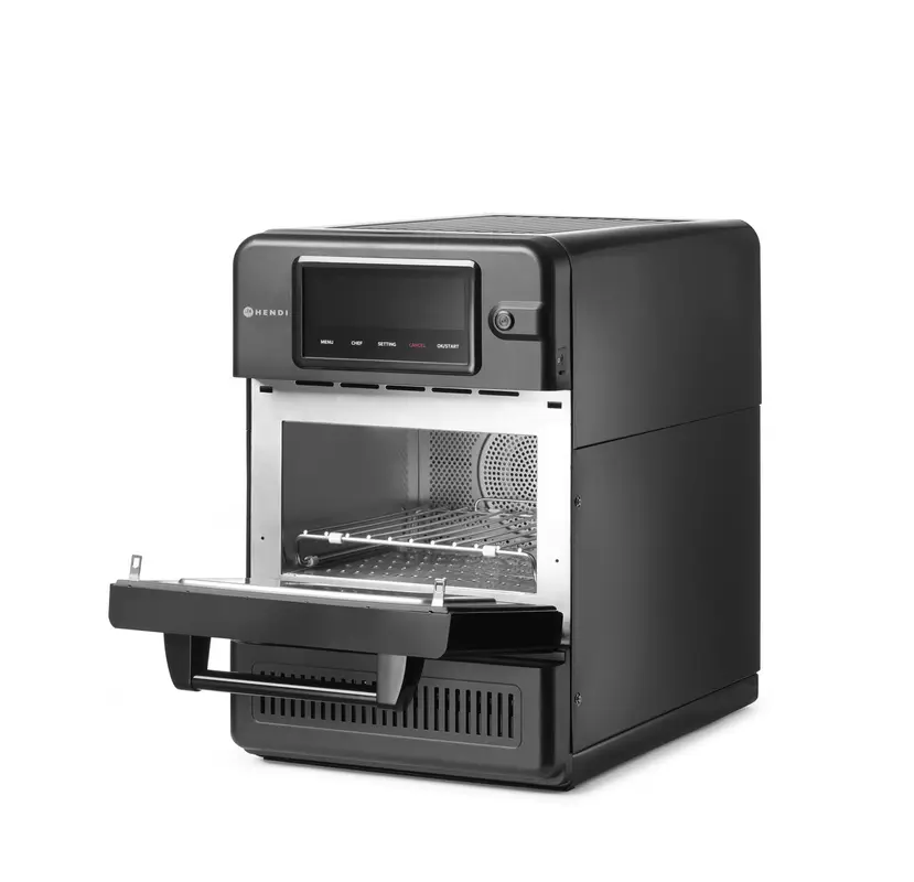 Vysokorýchlostná rúra CombiTurbo, HENDI, 18L, Čierna, 230V/3000W, 402x735x(H)608mm – Obrázok 2