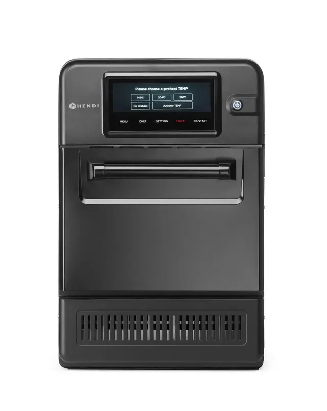 Vysokorýchlostná rúra CombiTurbo, HENDI, 18L, Čierna, 230V/3000W, 402x735x(H)608mm – Obrázok 4