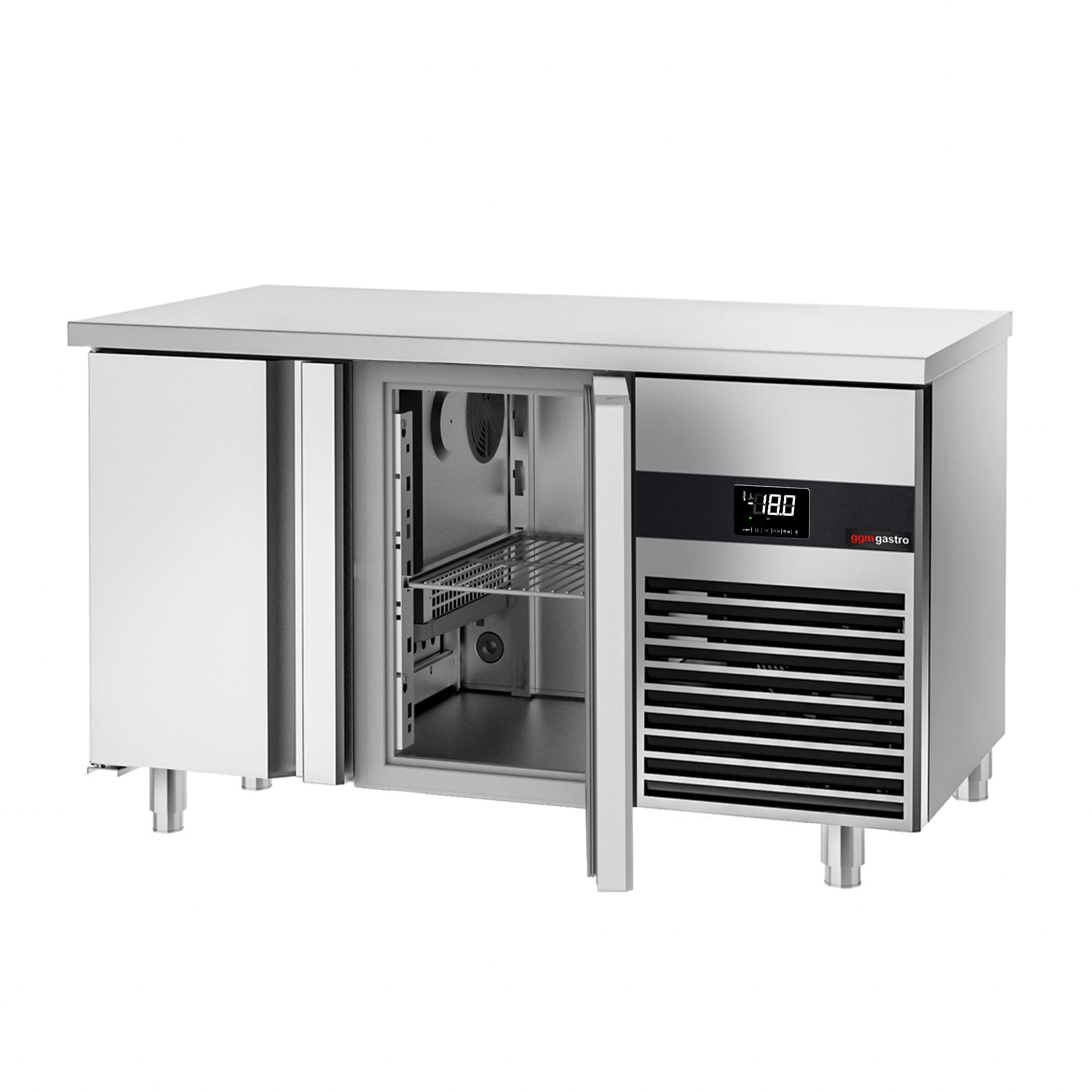 Mraziaci pult PREMIUM - 1400x700mm - s 2 dverami – Obrázok 8