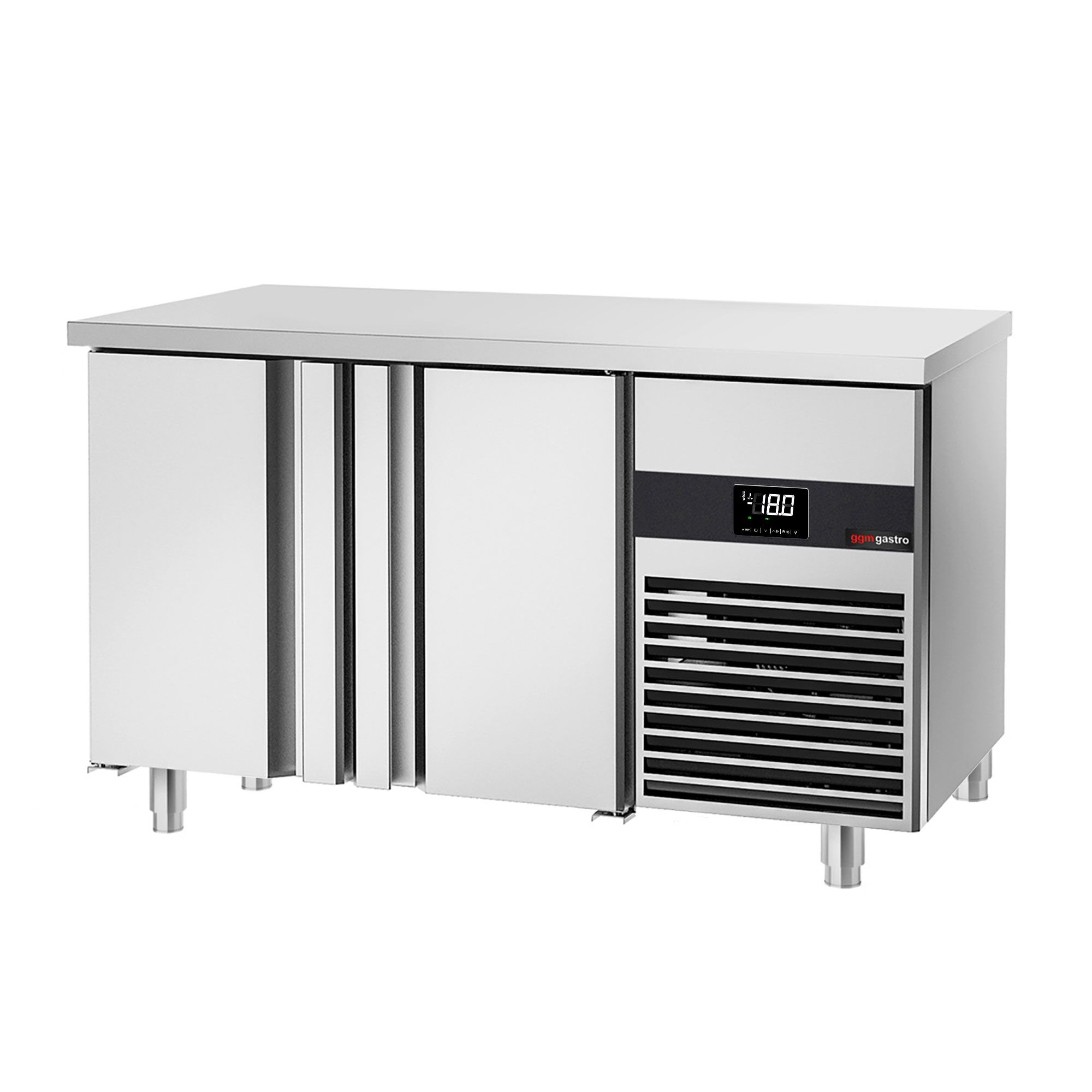 Mraziaci pult PREMIUM - 1400x700mm - s 2 dverami – Obrázok 7