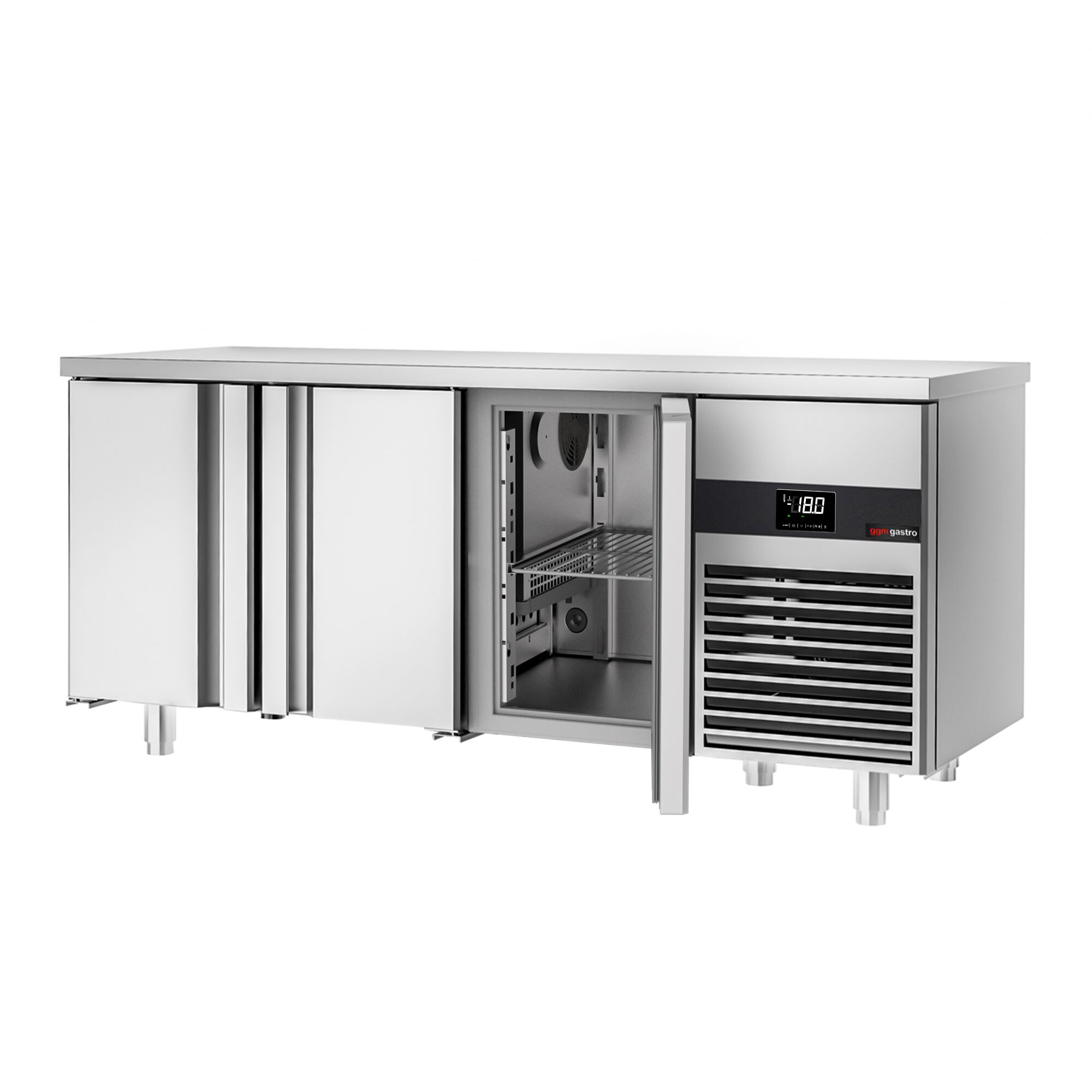 Prémiový mraziaci pult – 1870 x 700 mm – s 3 dverami – Obrázok 3