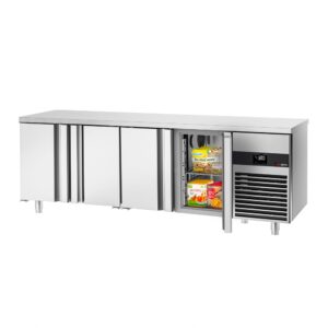 Prémiový mraziaci pult – 2300 x 700 mm – so 4 dverami