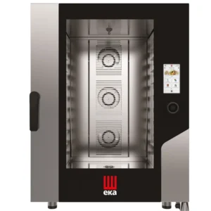 Konvektomat Millennial Touch Screen Bakery s automatickým umývacím systémom, 10× 600×400 mm – elektronické ovládanie, elektrická, Tecnoeka, 400V/17000W, 850x1035x(H)1130mm