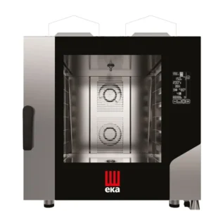 Konvektomat Millennial Black Mask Bakery, 6× 600×400 mm – elektronické ovládanie, plynová, Tecnoeka, 230V/500W, 13,5kW, 850x1035x(H)951mm