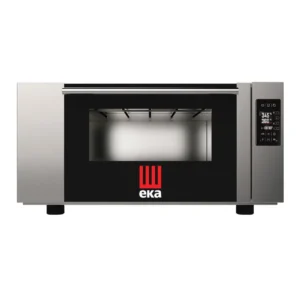Pekárenská pec s 2 roštami, s naparovačom a elektronickým ovládaním, Tecnoeka, 400V/5500W, 850x1250x(H)435mm
