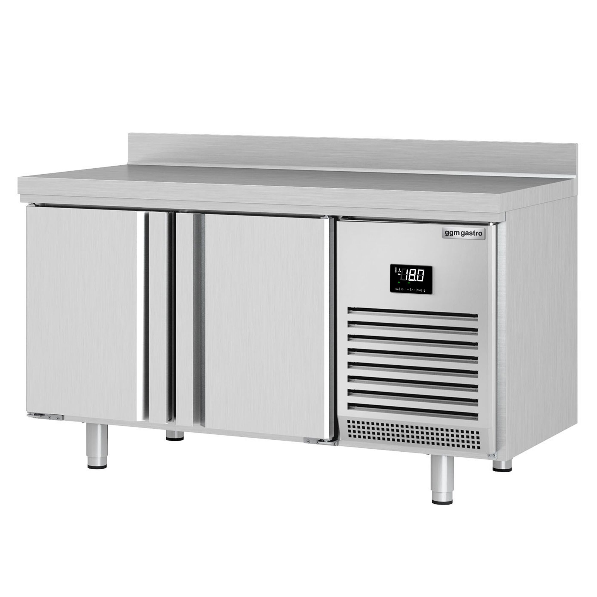 Mraziaci pult Premium PLUS - 1468x700mm - s 2 dverami - so zvýšeným okrajom – Obrázok 2