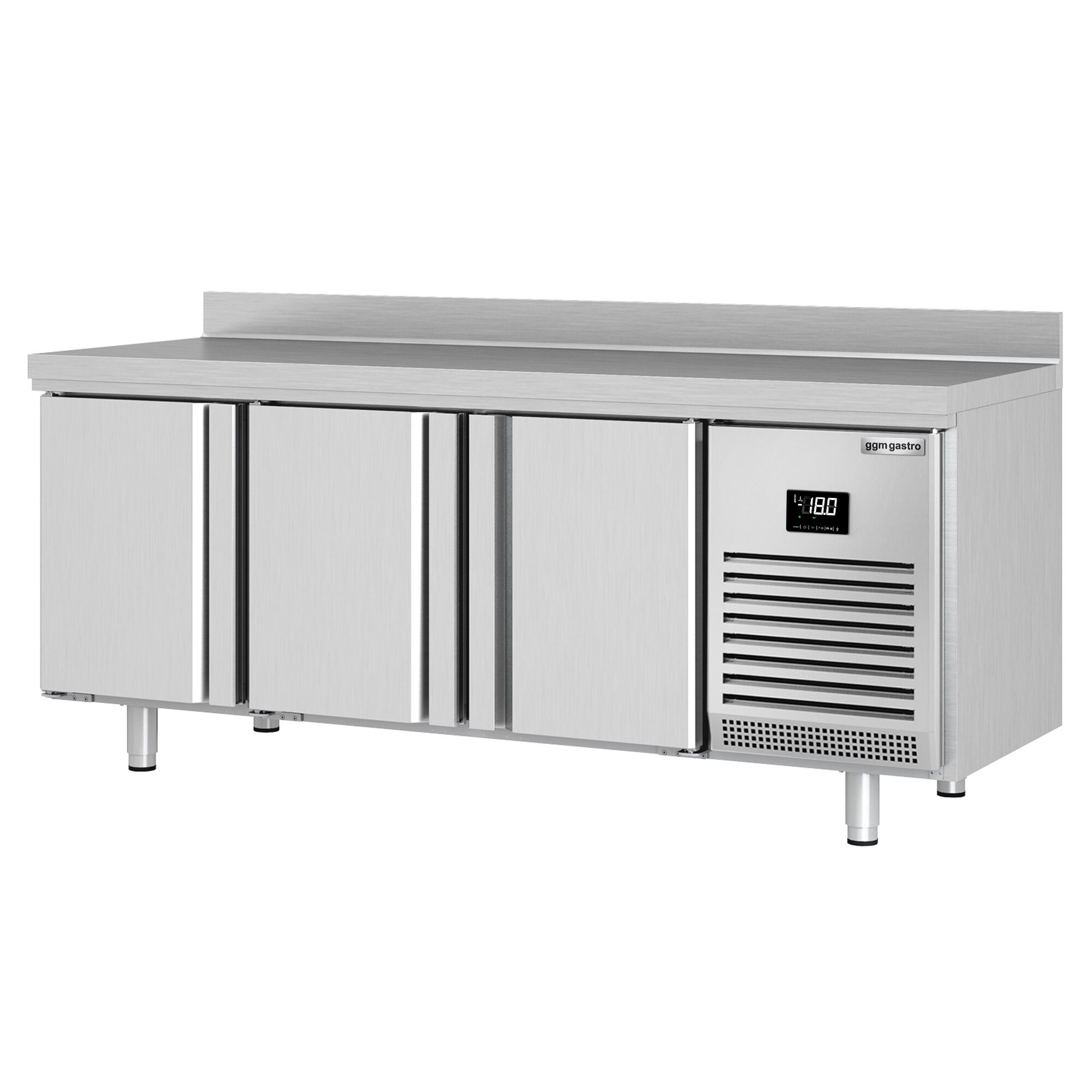 Mraziaci pult Premium PLUS - 1960x600 mm - s 3 dverami - so zvýšeným okrajom – Obrázok 2