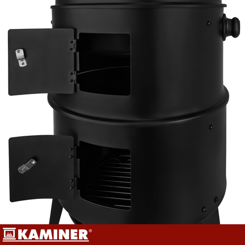 Záhradný gril s krytom 44x80x42cm Kaminer – Obrázok 11