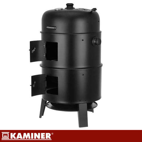 Záhradný gril s krytom 44x80x42cm Kaminer – Obrázok 4