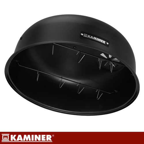 Záhradný gril s krytom 44x80x42cm Kaminer – Obrázok 9