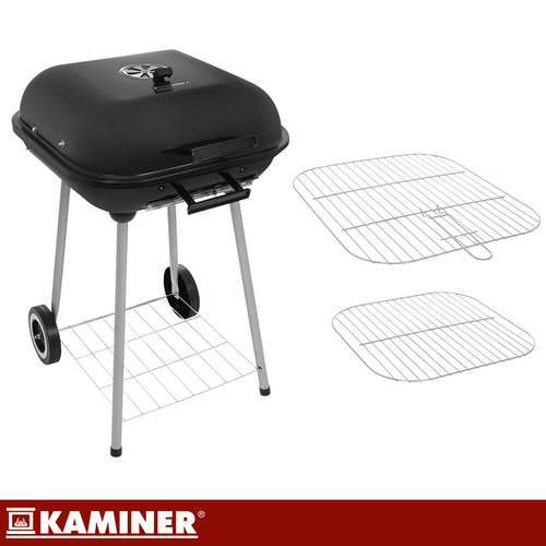 Záhradný gril s poťahom 53x77x46cm Kaminer – Obrázok 5