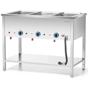 Bemar elektrický voľne stojaci 3xGN 1/1, 2,4 kW, 230 V | FORGAST FG09463
