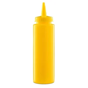 Dávkovač na omáčky z polyetylénu 0,25 l, žltý | FORGAST FG03219