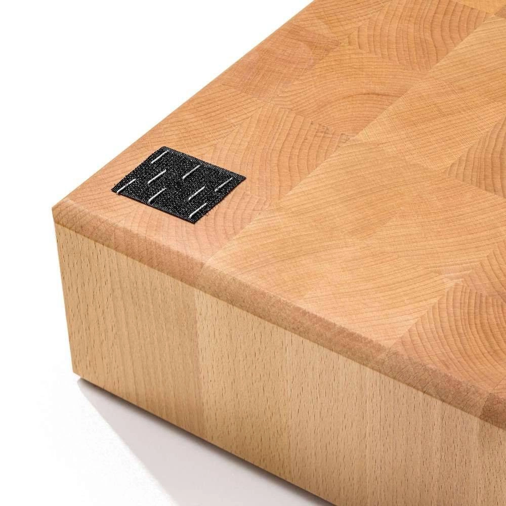 Drevený mäsiarsky blok 40x40x10 cm na podstavci | FORGAST FG12240 – Obrázok 6