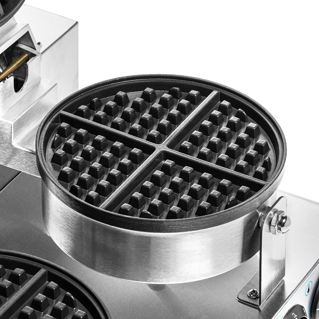 Elektrický dvojitý vaflovač na belgické vafle, priemer 18,5 cm, 4 kW, 230 V | FORGAST FG09721 – Obrázok 5