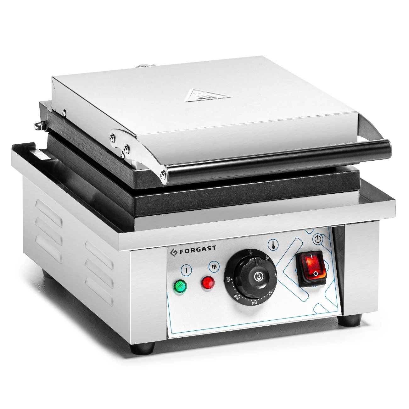 Elektrický hranatý vaflovač na 2 vafle 4x6, 1,75 kW, 230 V | FORGAST FG09713 – Obrázok 4