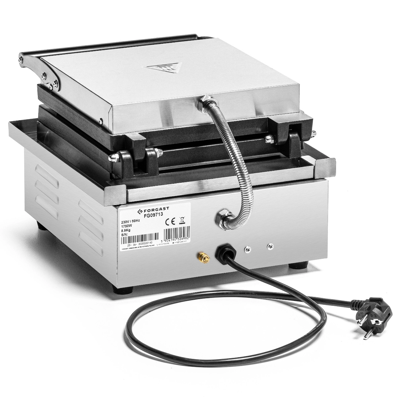 Elektrický hranatý vaflovač na 2 vafle 4x6, 1,75 kW, 230 V | FORGAST FG09713 – Obrázok 6