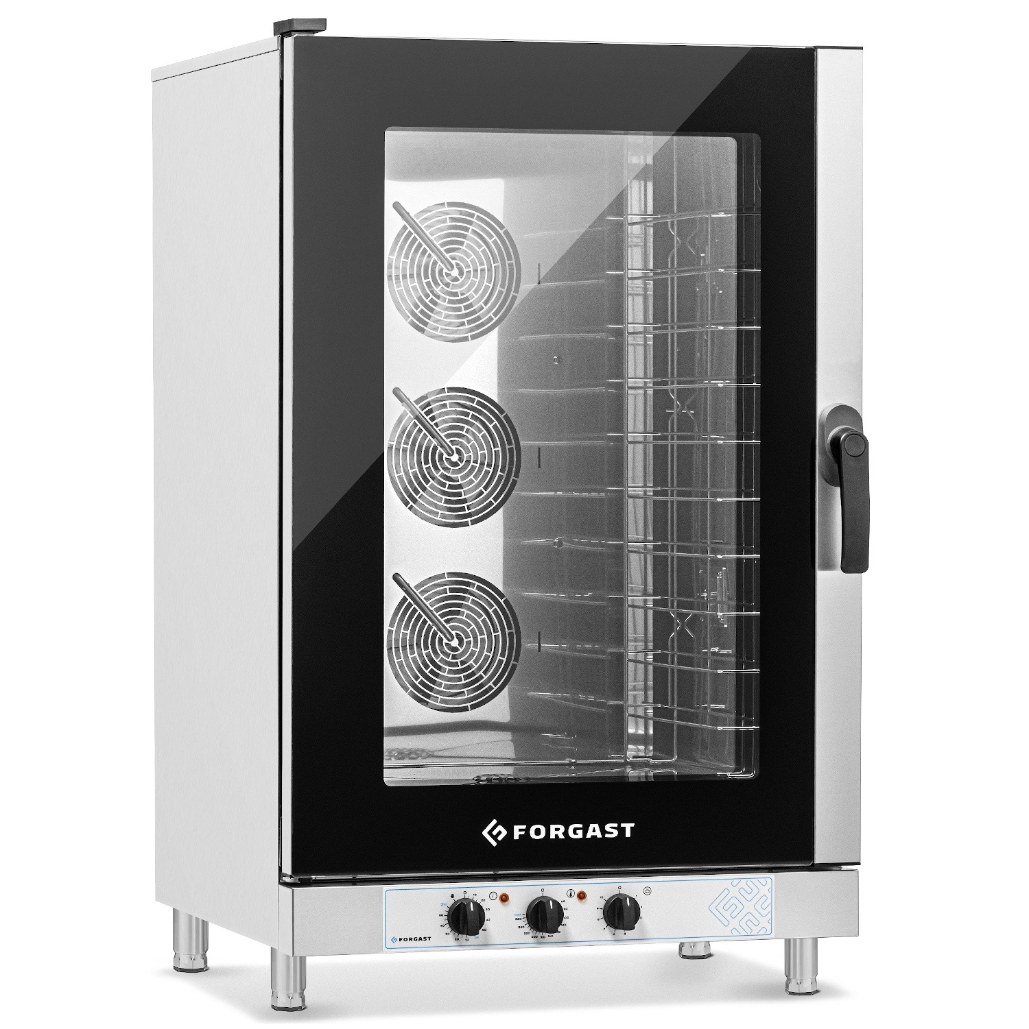 Elektrický konvektomat 10 GN 1/1 alebo 10 podnosov 60x40 cm, 15.8 kW | FORGAST FG09520