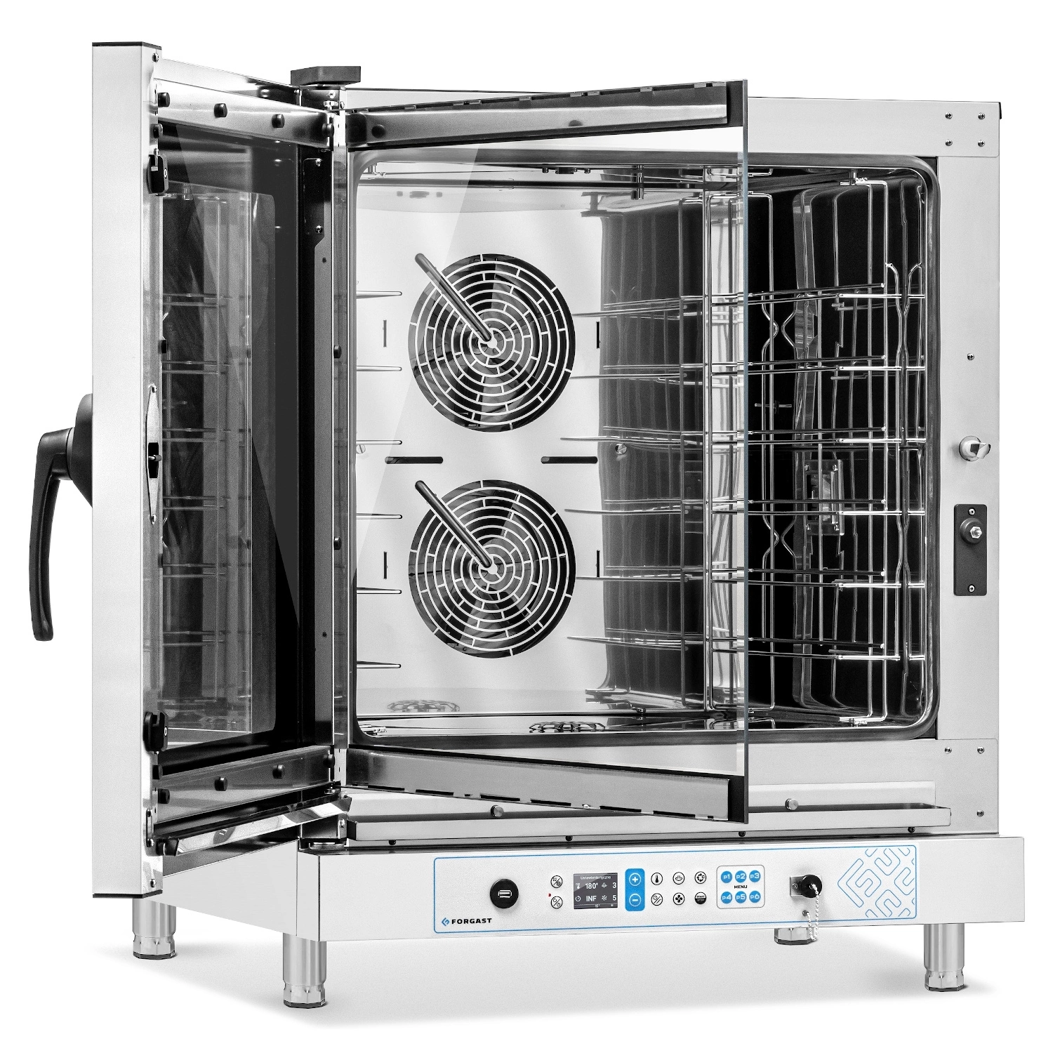 Elektrický konvektomat 6 GN 1/1 alebo 6 podnosov 60x40 cm, 10.5 kW | FORGAST FG09523 – Obrázok 9