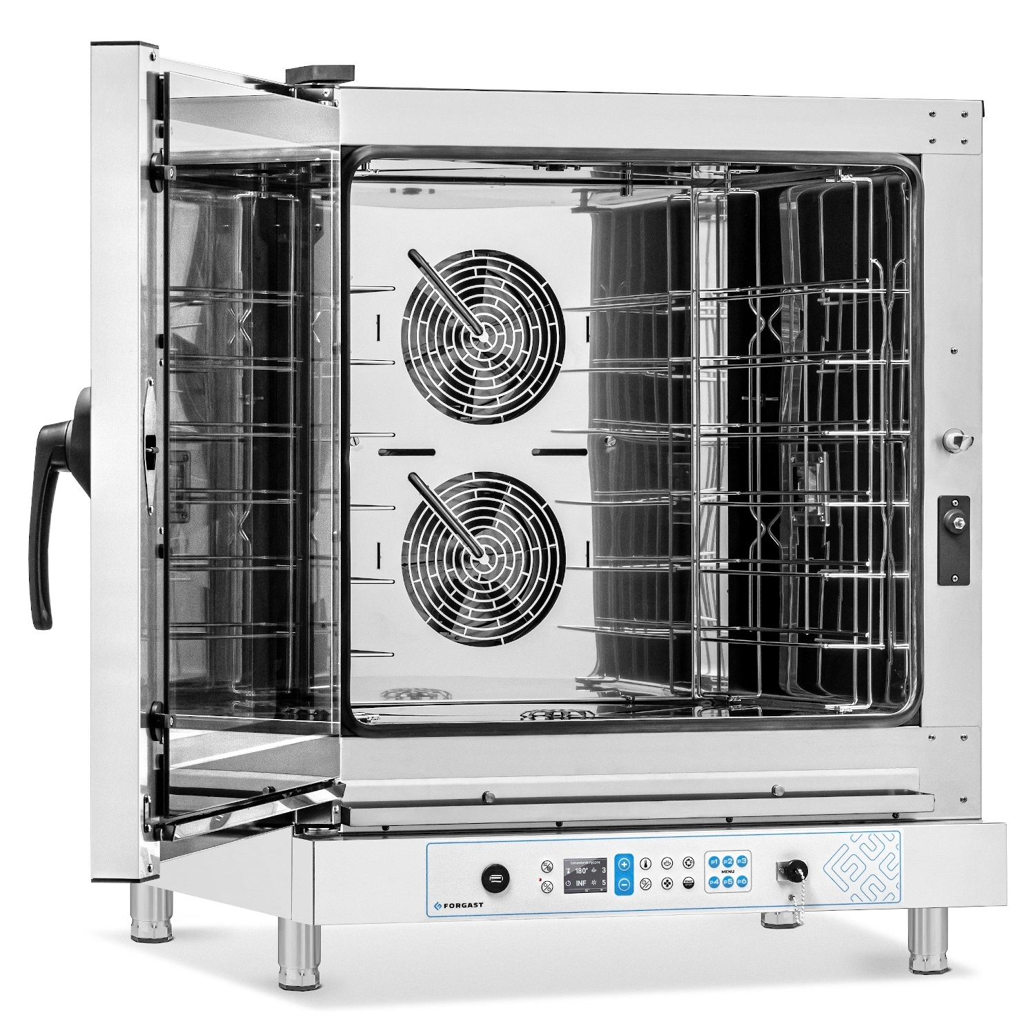 Elektrický konvektomat 6 GN 1/1 alebo 6 podnosov 60x40 cm, 10.5 kW | FORGAST FG09523 – Obrázok 6