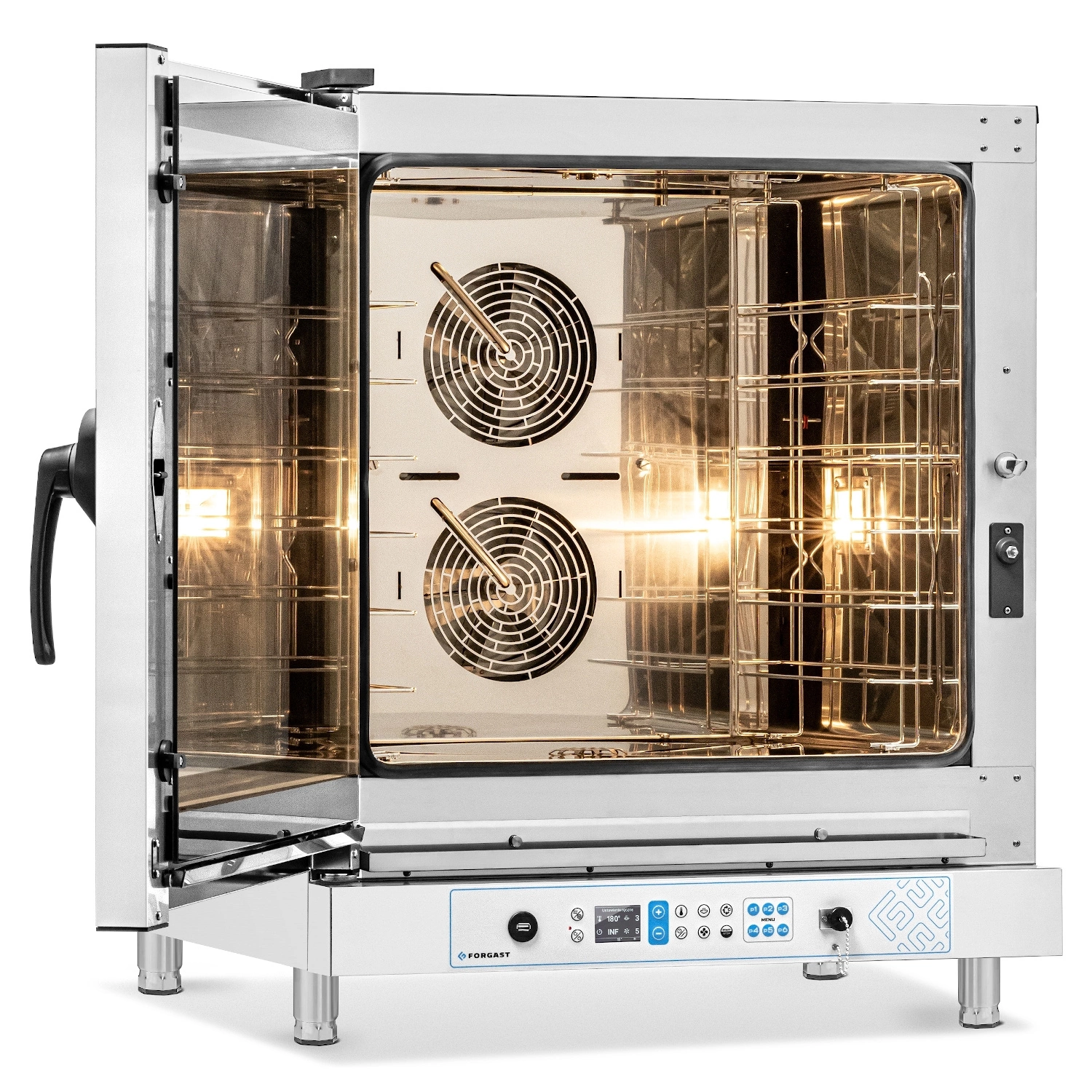 Elektrický konvektomat 6 GN 1/1 alebo 6 podnosov 60x40 cm, 10.5 kW | FORGAST FG09523 – Obrázok 8
