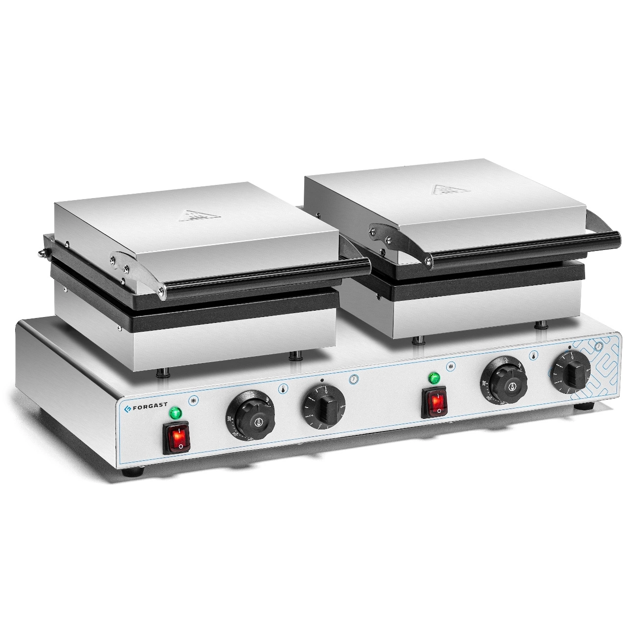 Elektrický vaflovač 4x3 dvojitý, 8 vaflí, 3.5 kW, 230 V | FORGAST FG09726 – Obrázok 6