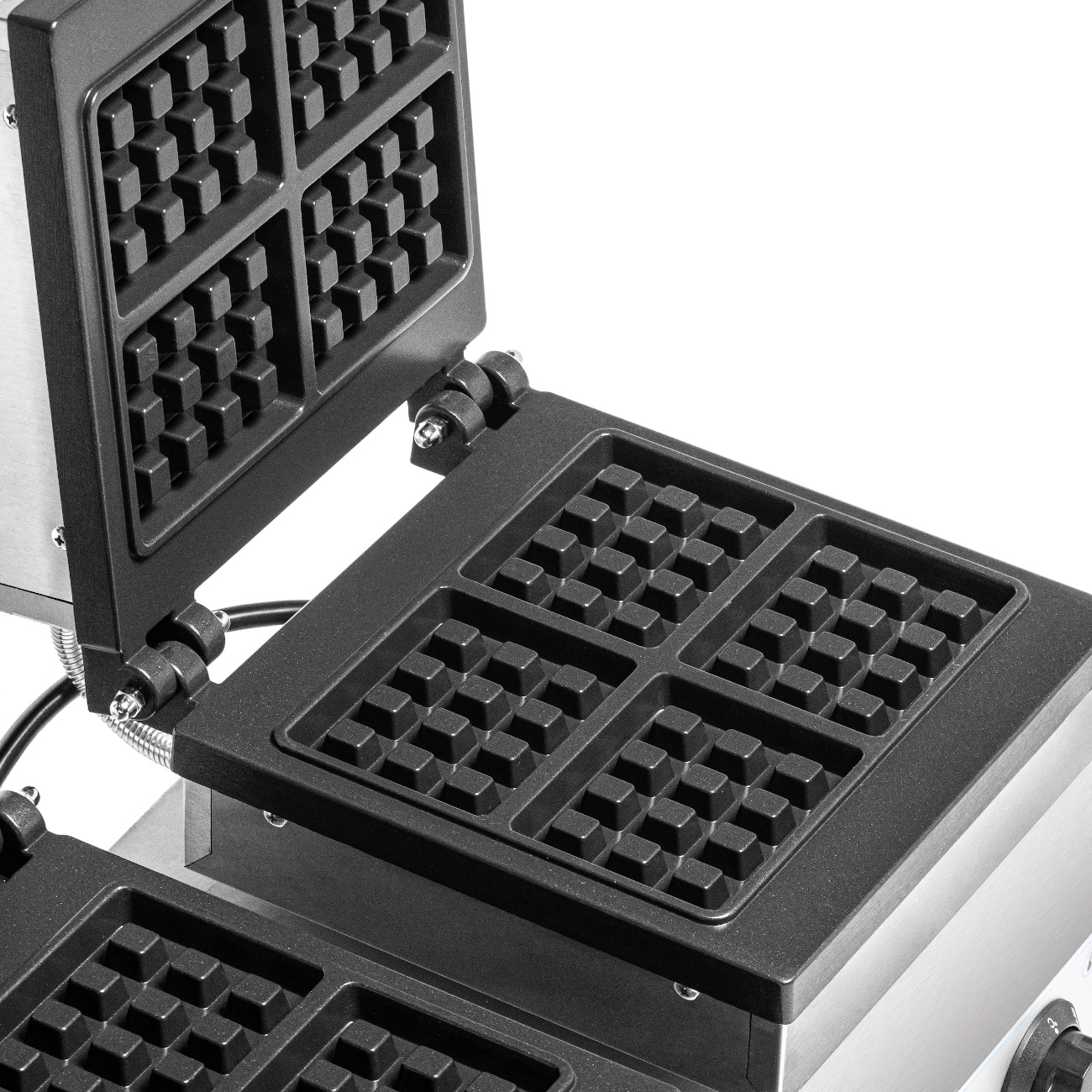 Elektrický vaflovač 4x3 dvojitý, 8 vaflí, 3.5 kW, 230 V | FORGAST FG09726 – Obrázok 3