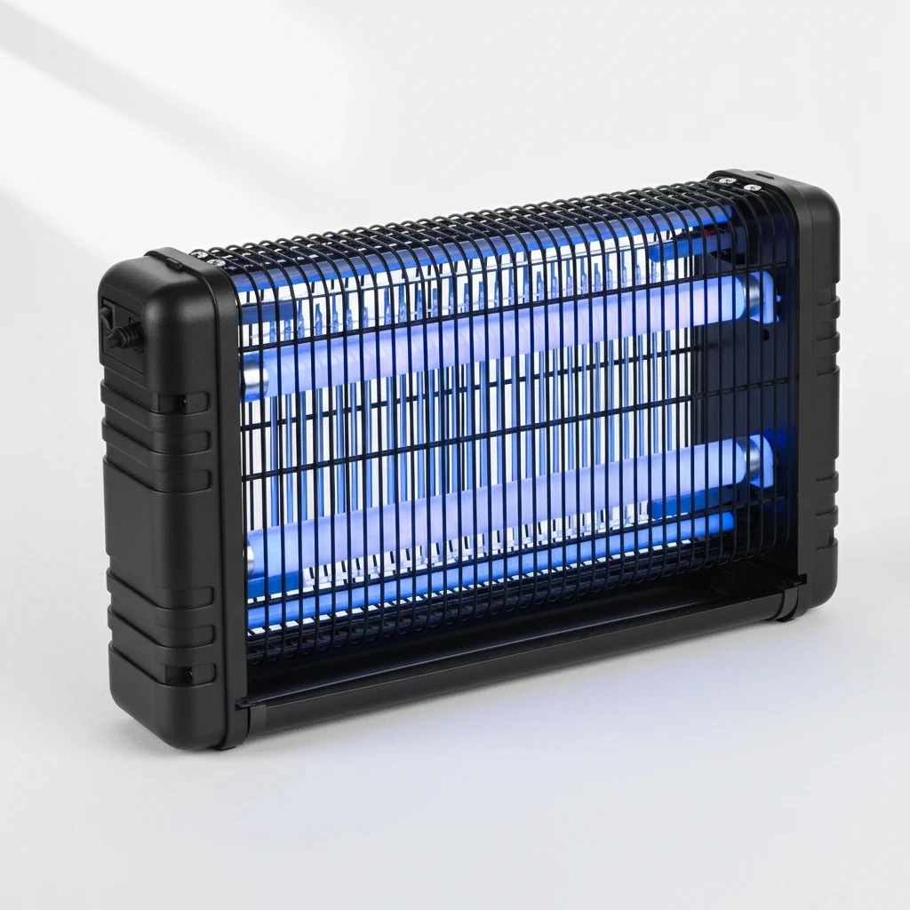 Lampa na hubenie hmyzu 2x5 W LED, 80 m² | FORGAST FG12107 – Obrázok 3