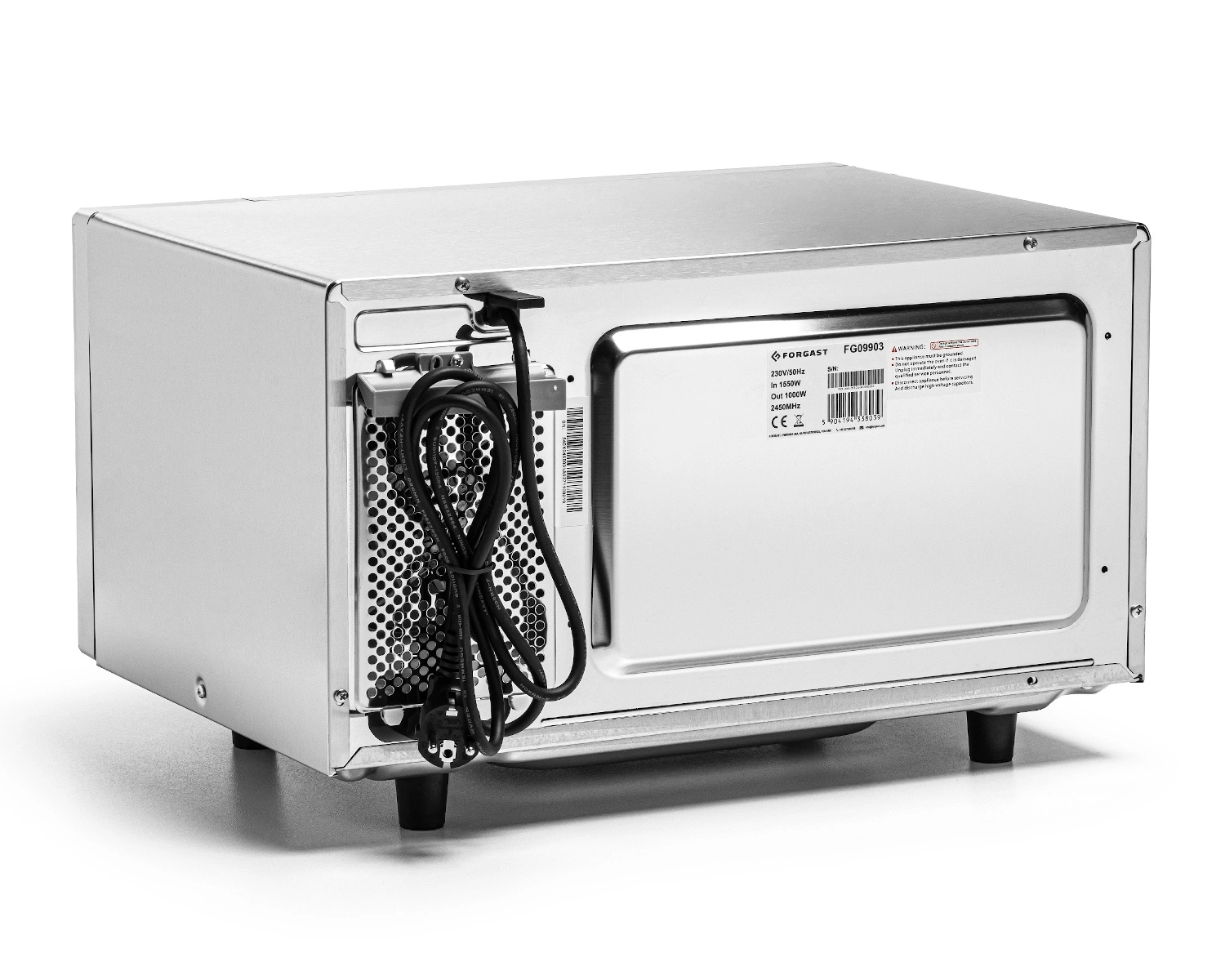 Mikrovlnná rúra 25 l, manuálna, 1,55 kW, 230 V | FORGAST FG09903 – Obrázok 6