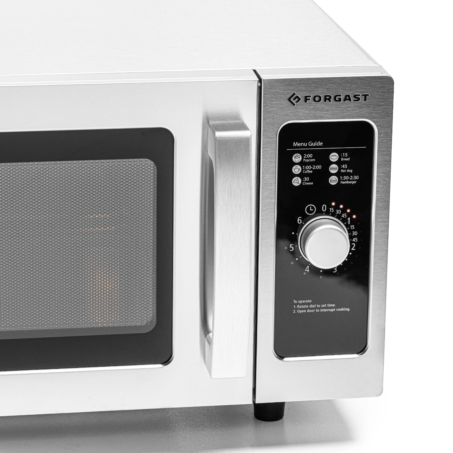 Mikrovlnná rúra 25 l, manuálna, 1,55 kW, 230 V | FORGAST FG09903 – Obrázok 5