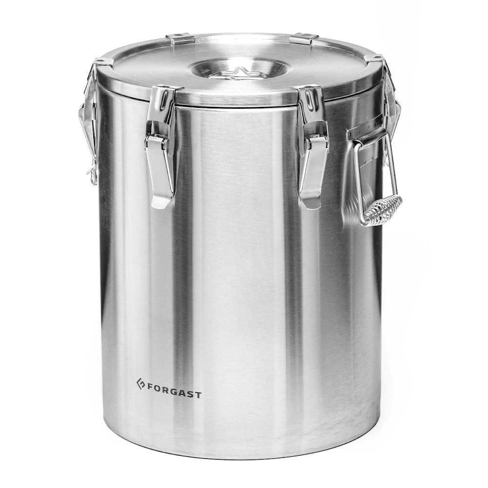 Nízka oceľová termoska 25l eko | FORGAST FG05125