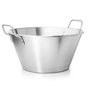 Oceľová vaňa s držadlami s priemerom 45 cm FORGAST FG02845