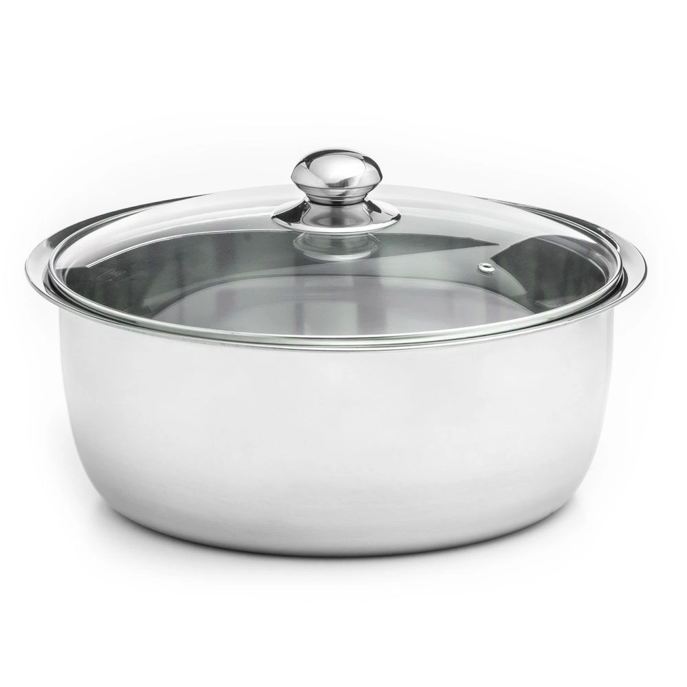 Ohrievač okrúhly 7,5 l na palivo so sklenenou pokrievkou | FORGAST FG03275V1 – Obrázok 2