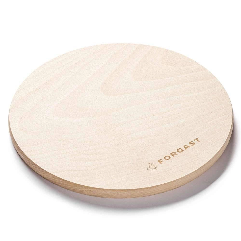 Okrúhla hladká drevená doska 22 cm | FORGAST FG12644