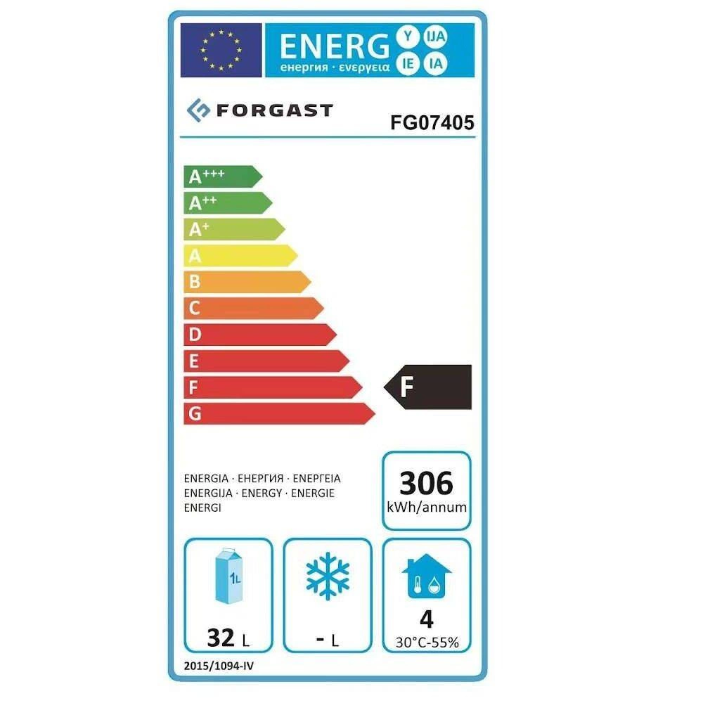 Presklená chladiaca nadstavba Forgast 5 GN 1/4 | FORGAST FG07405 – Obrázok 6