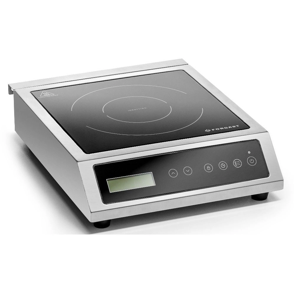 SADA Indukčný varič 3,5 kW s oceľovou panvicou a hrncom FORGAST FG09030K – Obrázok 2