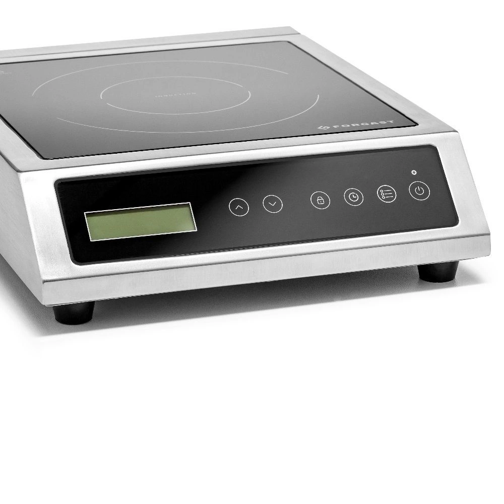 SADA Indukčný varič 3,5 kW s oceľovou panvicou a hrncom FORGAST FG09030K – Obrázok 3