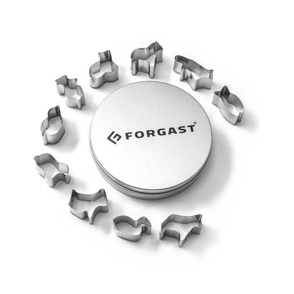 Sada formičiek na vykrajovanie zvierat - sada 10 kusov FORGAST FG11243 – Obrázok 2