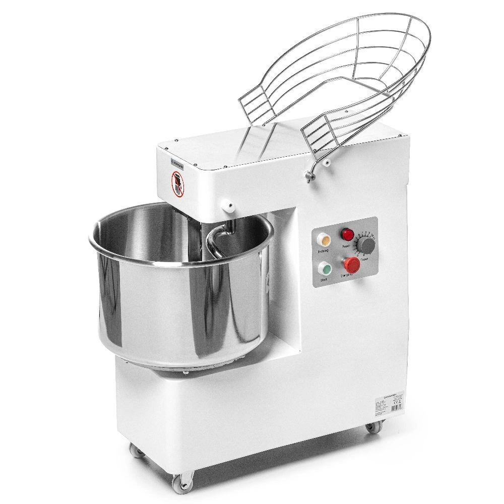Špirálový mixér (hnietač) so stálou nádobou o objeme 33 l, náplň cesta 12 kg, 1.1 kW, 230 V | FORGAST FG10430 – Obrázok 3