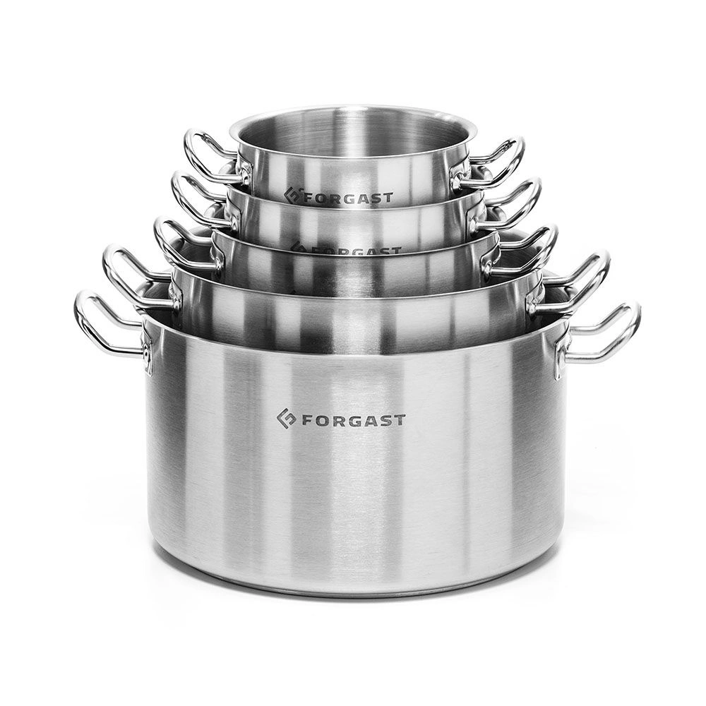 Nízky hrniec z nehrdzavejúcej ocele, 8 l, priemer 28 cm | FORGAST FG02528 – Obrázok 6