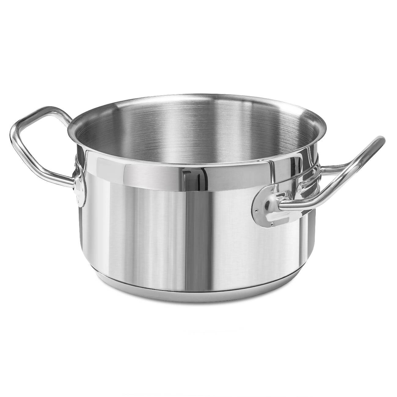 Stredný hrniec z nehrdzavejúcej ocele s pokrievkou, 1,9 l, priemer 16 cm | FORGAST FG02831 – Obrázok 2