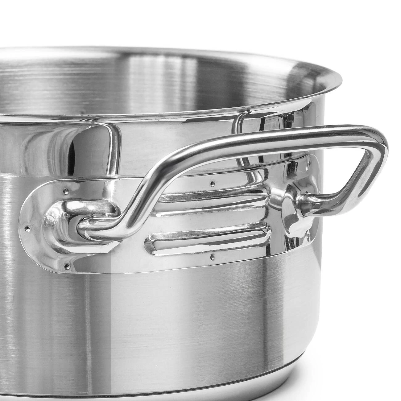 Stredný hrniec z nehrdzavejúcej ocele s pokrievkou, 1,9 l, priemer 16 cm | FORGAST FG02831 – Obrázok 3
