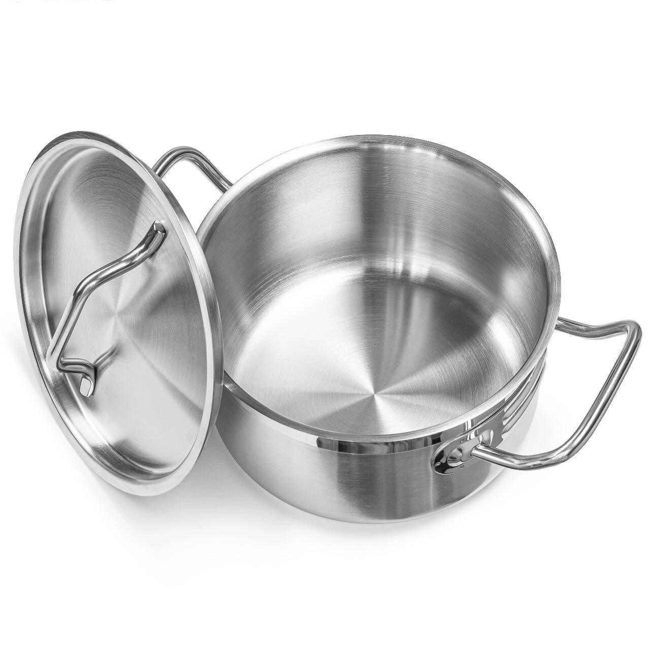 Stredný hrniec z nehrdzavejúcej ocele s pokrievkou, 1,9 l, priemer 16 cm | FORGAST FG02831 – Obrázok 5