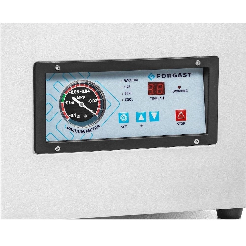 Vákuový komorový baliaci stroj, zváracia lišta 35 cm, 0,9 kW, 230 V | FORGAST FG03435 – Obrázok 5